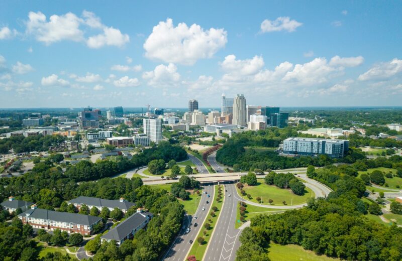 Raleigh North Carolina Skyline